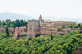 Fototapeta Big Ben - Alhambra in Granada, Andalucia, Spain