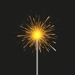 Wall Mural - vector sparkler modern background. eps 10 illustration