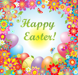 Canvas Print - Easter greeting