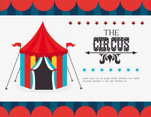 Sticker - Circus design