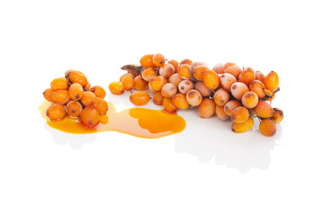 Wall Mural - Sea buckthorn.