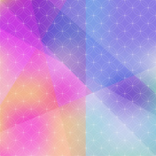 Abstract Background Of Color Patches With Geometric Texture.