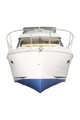 Wall Mural - the image of a motor boat