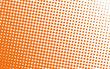 © iamchamp - summer orange halftone polka dot in white background
