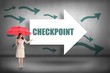 © WavebreakmediaMicro - Checkpoint against arrows pointing