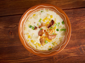 Sticker - Bacon Chili Corn Chowder