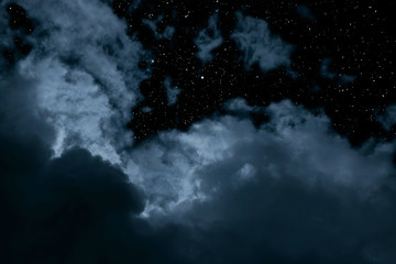 Wall Mural - cloydy night