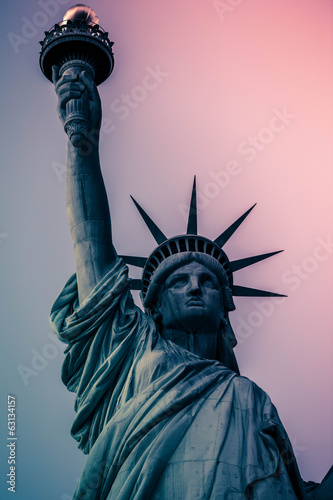 Naklejka na drzwi Statue of Liberty