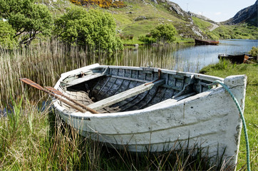 boat by the lake