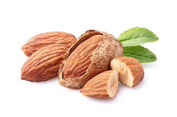 Poster - Almonds kernel in closeup