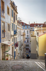 Lisbon's city street