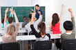 © Andrey Popov - Students Answering Teacher In Mathematics Class