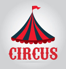 Canvas Print - Circus design