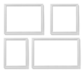 white frame wood background image