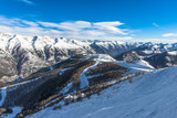 Fototapeta Big Ben - French Alps in Auron