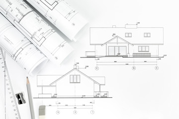 Poster - Architecture drawing and work tools