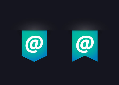 Ribbon icon set