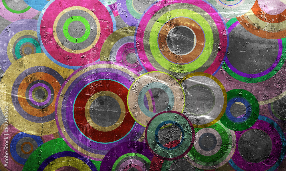 kolorowe-okregi-w-stylu-grunge