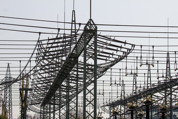 german high voltage power line