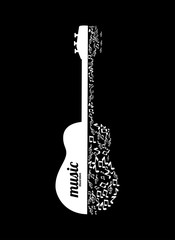 Wall Mural - Music design