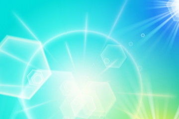 colored background with colored lights and reflex