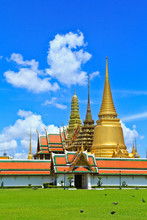 Wat Phra Kaew In Bangkok Of Thailand