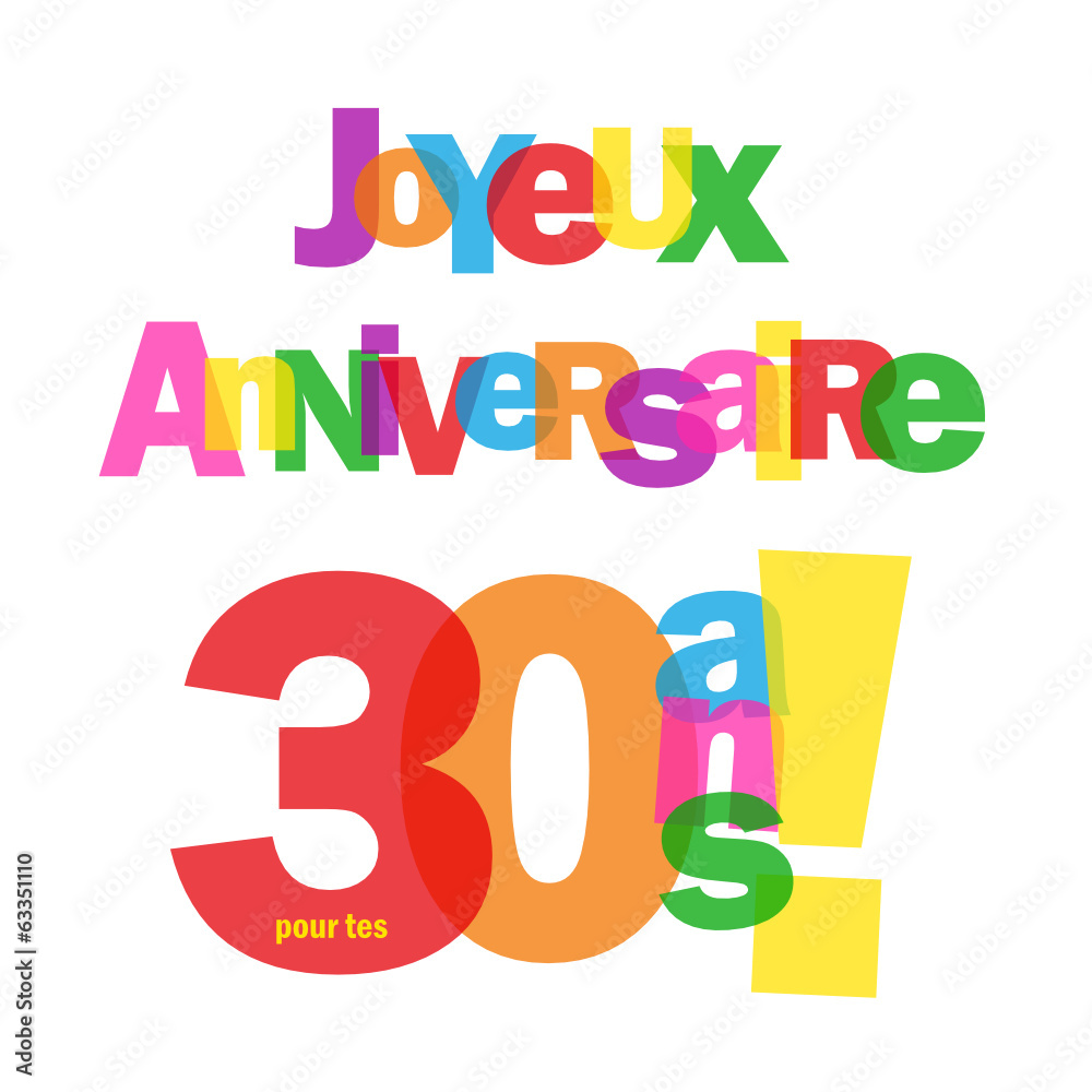 Carte Joyeux Anniversaire Pour Tes 30 Ans Fete Felicitations Stock Gamesageddon Carte Joyeux Anniversaire Pour Tes 30 Ans Fete Felicitations Stock Gamesageddon