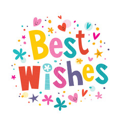 Wall Mural - best wishes