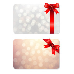 Wall Mural - Bows And Blank Gift Tags