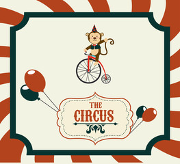 Canvas Print - Circus design