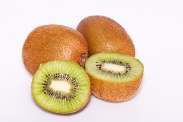 Poster - the kiwi on paper background