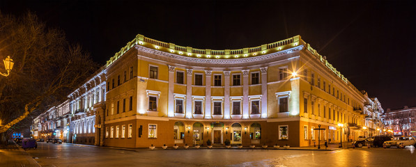 Sticker - Buildings on Primorskiy bulvar in Odessa, Ukraine