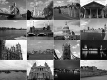 Retro Look London Landmarks