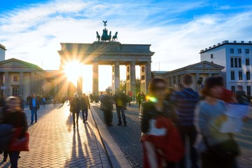 Spring at Brandenburg Gate