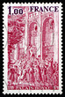 Postage stamp France 1979 Royal Palace, 1789