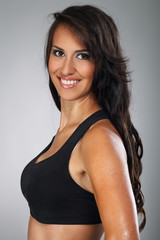 Fototapete - Beautiful young woman