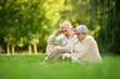 © aletia2011 - Elderly couple in park