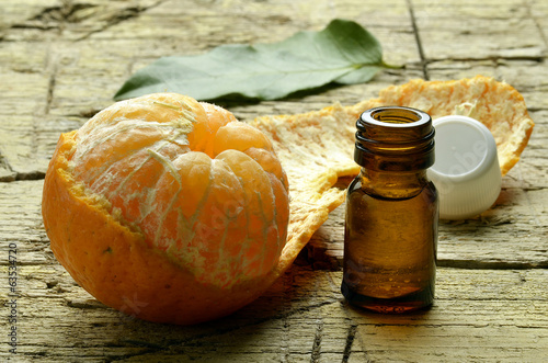 Fotografie, Obraz Citrus reticulata Mandarine Mandarino Mandarin orange