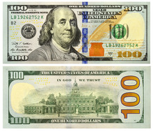 Hundred Redesigned American Dollars