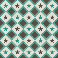 Poster - retro abstract seamless background