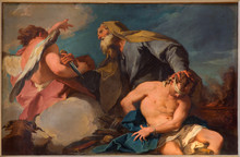 Vneice - Abraham And Isaac In Church San Francesco Della Vigna