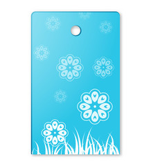 Wall Mural - the flower theme label