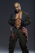 Handsome muscular man