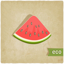 Watermelon Eco Old Background