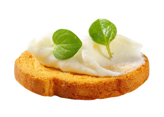 Poster - Mini toast with cream cheese