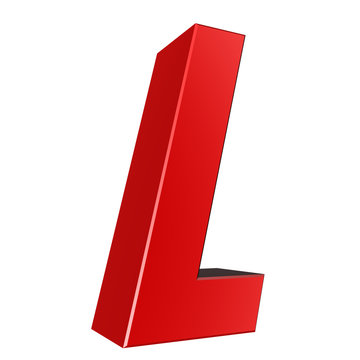 3d letter collection - L