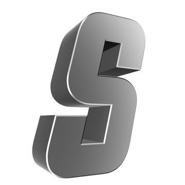 3d letter collection - S