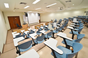 the class room