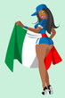 Italian soccer fan