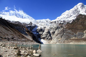 Poster - Lake and mountain